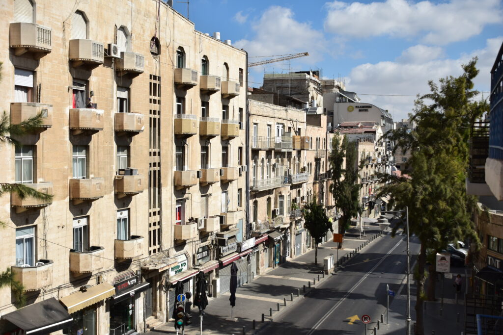 street in west jerusalem